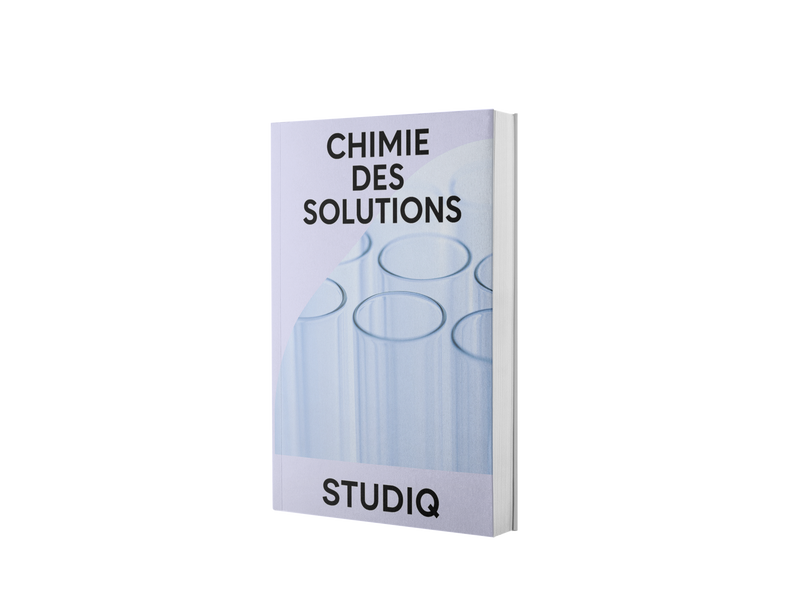 Chimie des solutions - résumé