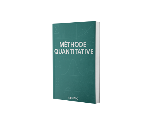 Méthode Quantitative - résumé