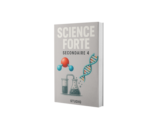 Science STE 4 - résumé