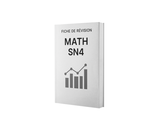 Fiche de révision – Math SN4