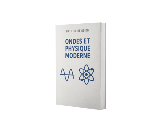 Fiche de révision – Ondes et physique moderne